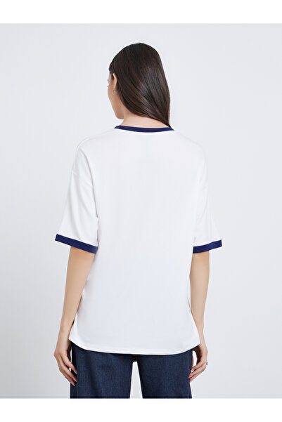 Take Two By Styli Slogan Print Oversized T-Shirt