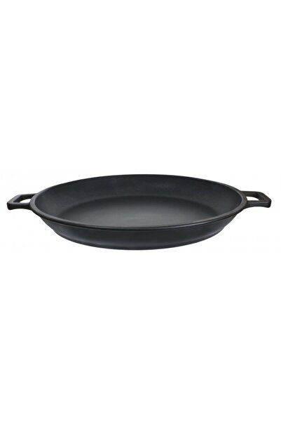 ANTIK ARS Tigaie pentru paella rotunda 38xh5cm cu manere, aluminiu, strat ant...