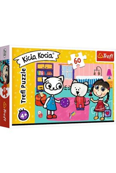 Trefl PUZZLE 60 KICIA KOCIA SI PRIETENII
