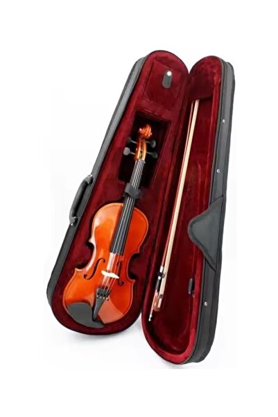 MegArya 1/4 Size Student Acoustic Violin Set – Classic Design with Maple Bridge