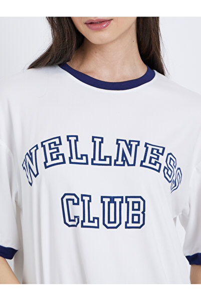 Take Two By Styli Slogan Print Oversized T-Shirt