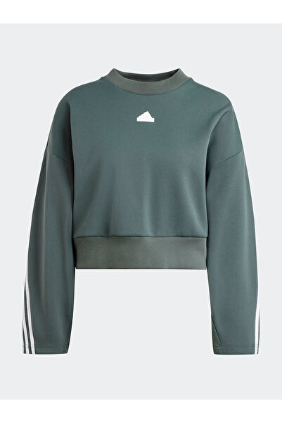 adidas Γυναικείο Φούτερ IS3879 Πράσινο