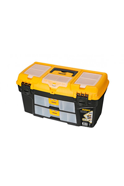 MANO صندوق أدوات مع درج ومنظم 21 بوصة