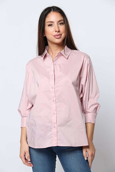 Kitschen Oversized Button-Front Shirt