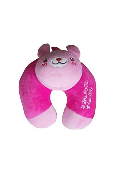 AMJ Perna de calatorie pentru gat Ursulet roz