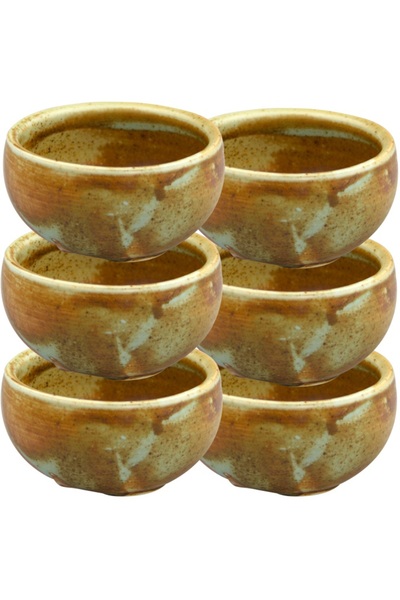 Culinaro Set 6 boluri ramekin portelan RIVER 6xh4cm,70ml