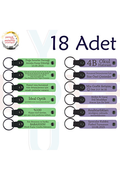 miawiki سلسلة مفاتيح جلدية للهدايا مع رسالة شخصية، بنفسجي وأزرق داكن، مجموعة ...