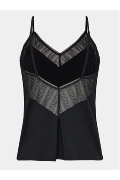 Passionata Γυναικεία Πυτζάμα Top P42J10 Μαύρο