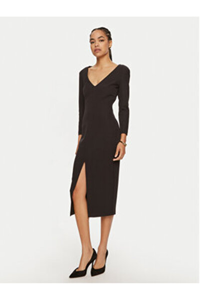 Access Fashion Γυναικείο Φόρεμα Κοκτέιλ 44-3329 Μαύρο