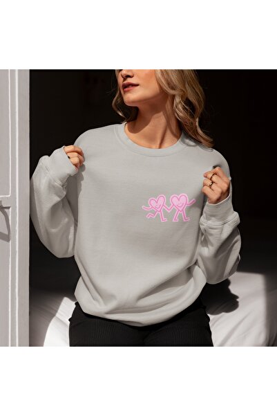 ArtYus Eleeleelcolorful Printed Crew Neck Sweatshirt