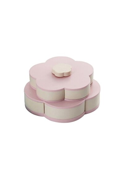 OEM Pink Candy Box with 2 Levels and 10 Compartments
