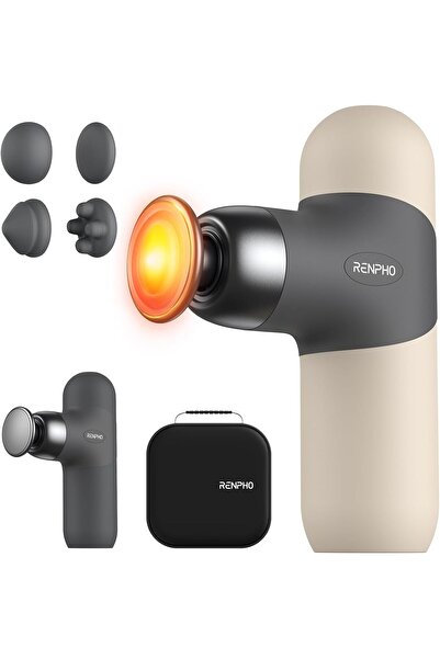 RENPHO مسدس تدليك حراري صغير مزود بوظيفة التسخين