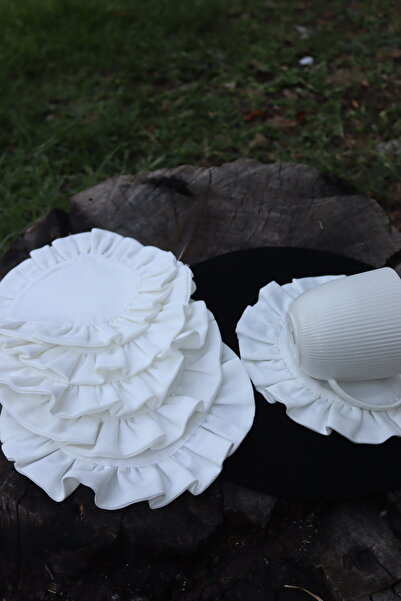 vipceyiz 2 Adet Fırfırlı Kokteyl Peçeteşi