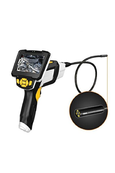 OEM Professional Inspection Camera, 10m Cable, Dual Camera with LED, 4.3 inch HD Screen, Waterproof, Bla