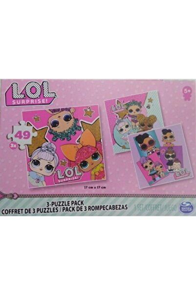 Spinmaster Set 3 buc puzzle, Spin Master, LOL Surprise!