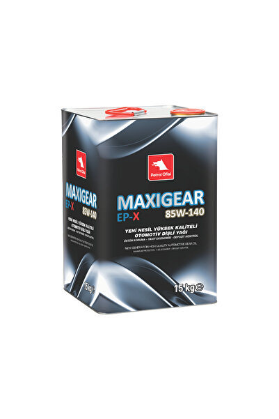 Petrol Ofisi Maxigear EP-X 85W-140 Transmission & Differential Oil – API GL-5, Multispecific 15 KG