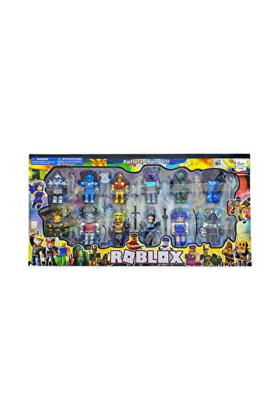 Brother Toys Roblox 25 Pieces Good Quality 12 Figures 13 Accessories Toy Figure Set