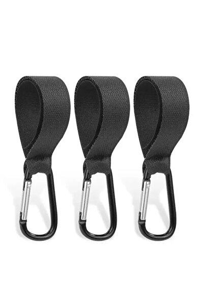 choice2 3pcs 1-5PCS Baby Stroller Hook Clip Aluminum Alloy Carabiner Cart Org...
