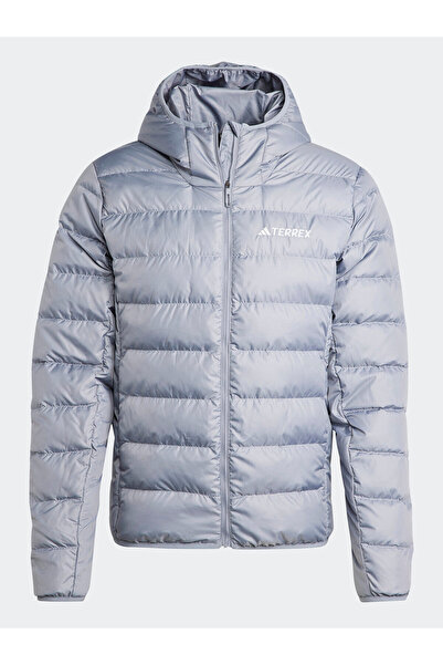 adidas Ανδρικό Μπουφάν με Πούπουλα IP6042 Γκρι