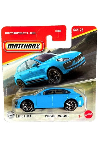 HOT WHEELS Matchbox 1:64 Porsche Macan S Diecast Model Araba – Mavi (64/125)