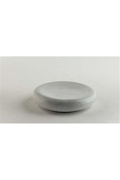 MATGUSTO Dhara Pure White Matte Presentation Plate 28 cm