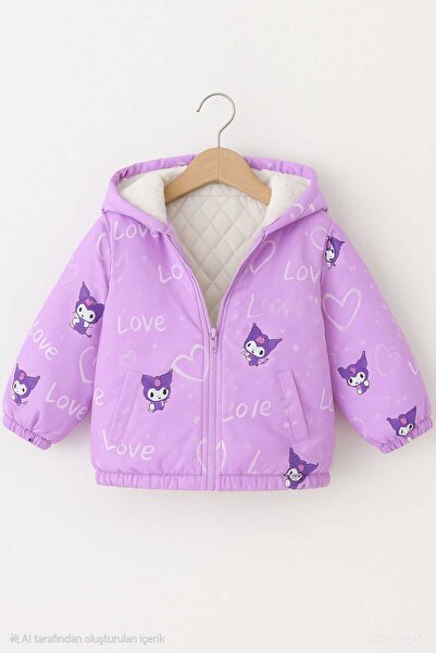 RONYPONY Kiz Çocuk Su Ve Rüzgar Geçirmez Yağmurluk-Rüzgarlık