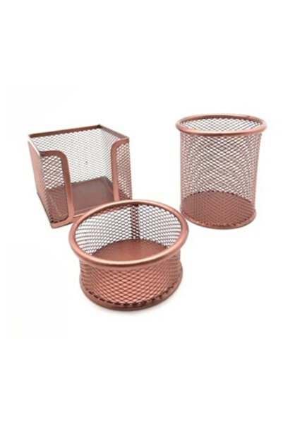 Dörtel Tedarik Bion 3-Piece Table Top Office Perforce Set