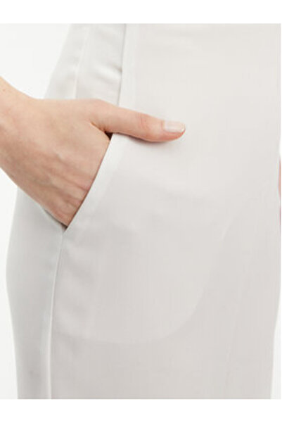 Access Fashion Γυναικείο Παντελόνι Palazzo 53-5136 Λευκό