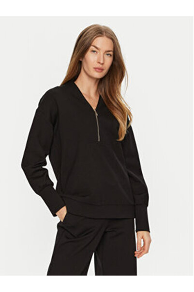 Access Fashion Γυναικείο Φούτερ 44-2143 Μαύρο