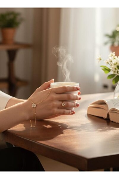 Hakan Güler Kuyumculuk 14 Ayar Altın Yonca Model Şahmeran