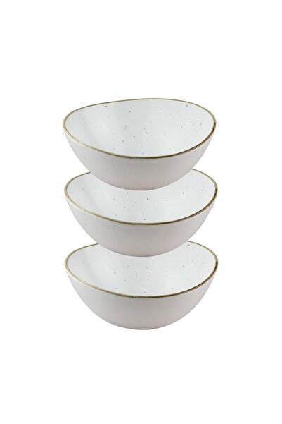 Culinaro Σετ 3 πορσελάνινων μπολ Arizona 23cm 1800ml