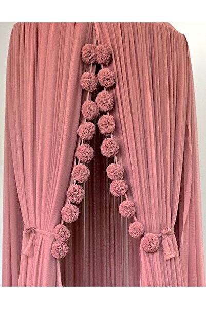Bila Baby Stqueen Tulle Mini Pompon Banner Baby Dusty Rose