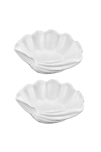 Culinaro Σετ 2 πορσελάνινων μπολ Θαλασσινά Mida 23x20εκ.