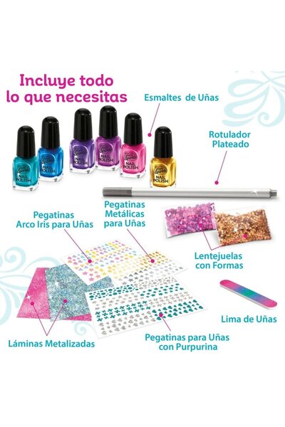 CrazArt Set de frumusete pentru fete, Cra-Z-Art, Multicolor