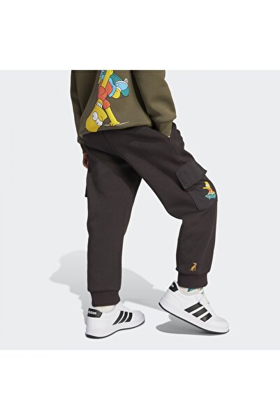 adidas The Simpsons Unisex Çocuk Kahverengi Eşofman Altı - JL9199