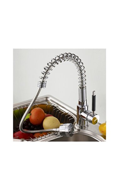 Trendy's Chrome Kitchen Faucet – Pull-out Shower Head