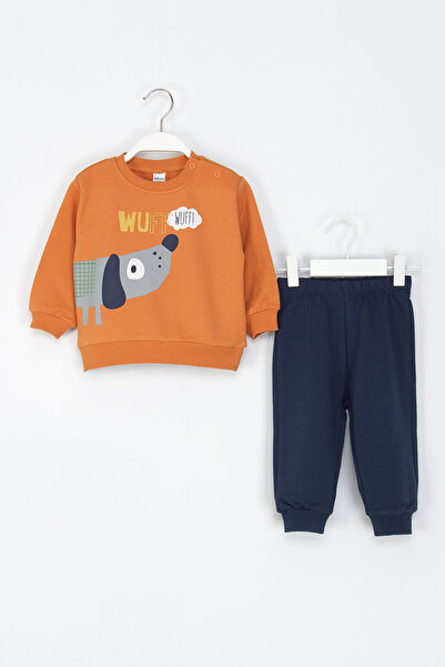 DMB BOYS & GIRLS Boy's Animal Print Top and Bottom Set