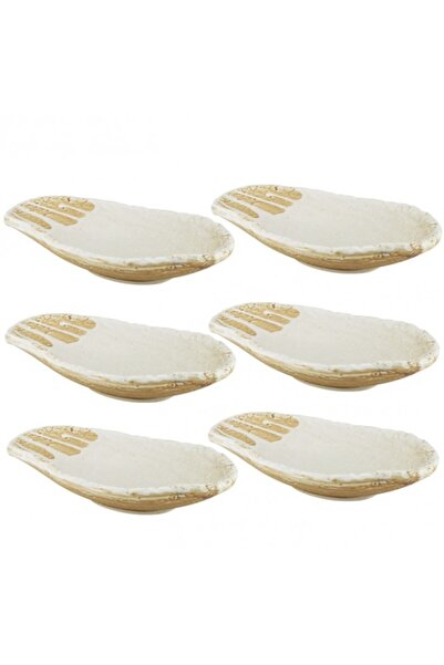 Culinaro Set 6 boluri asimetrice din portelan FUJI 20x12x4,3cm