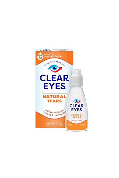 Clear Eyes NATURAL TEARS EYE DROP 15ML