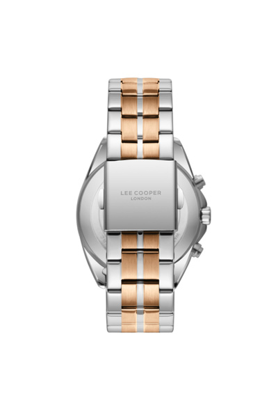 Lee Cooper Men's Multi Function Dark Brown/Silver Dial Watch - LC08217.540