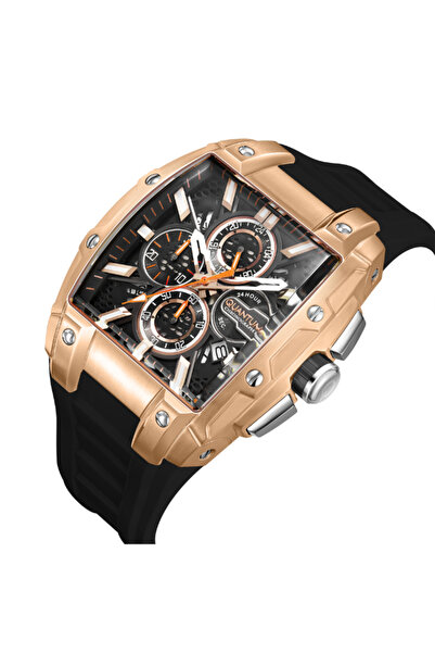 Quantum Men's Chronograph Black Dial Watch - HNG1161.451
