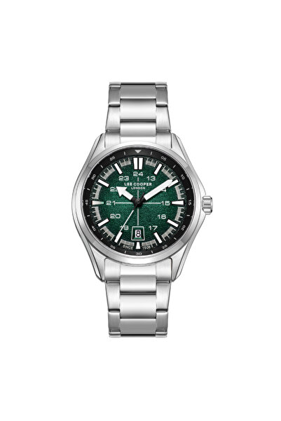 Lee Cooper Men's Analog Dark Green Dial Watch - LC08200.370