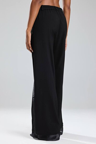 tw3 Women's Organza Fabric Detailed Design Trousers