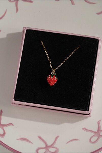 AŞIK ACCESSORIES Çelik Çilek Kolye