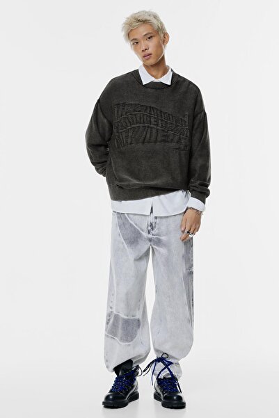 Pull & Bear STWD asit yıkamalı kazak