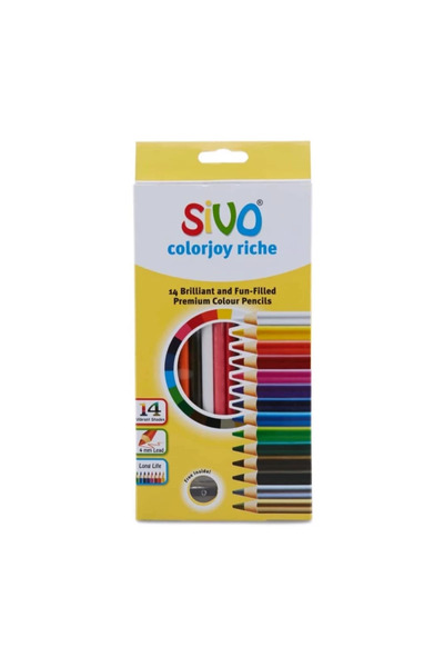 sivo Premium Colour Pencils - 24 pcs