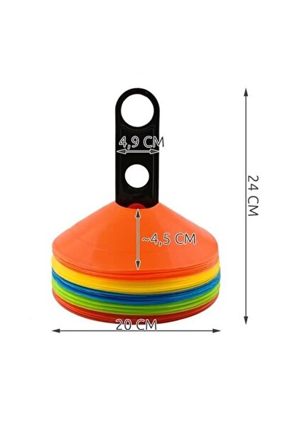 KESNUP Set of 50 cone-type markers for sports training