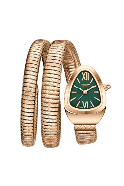 Lee Cooper Women's Analog Dark Green Dial Watch - LC08173.470