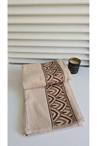 Özdilek 2 ШТУКИ БАМБУКОВИХ РУШНИКІВ ДЛЯ РУК ТА ОБЛИЧЧЯ