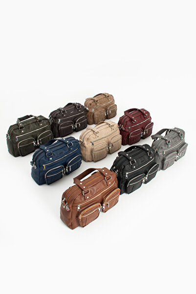 çantamgelsin Mega Polo Lisbon/Soft Leather Multi-Compartment Women's Shoulder Bag